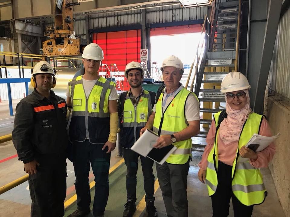DCG team conducting an industrial site audit